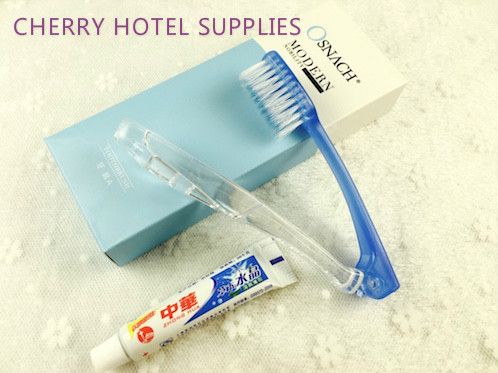 Low cost hotel dental kit
