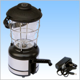 crank Camping Lantern with compass