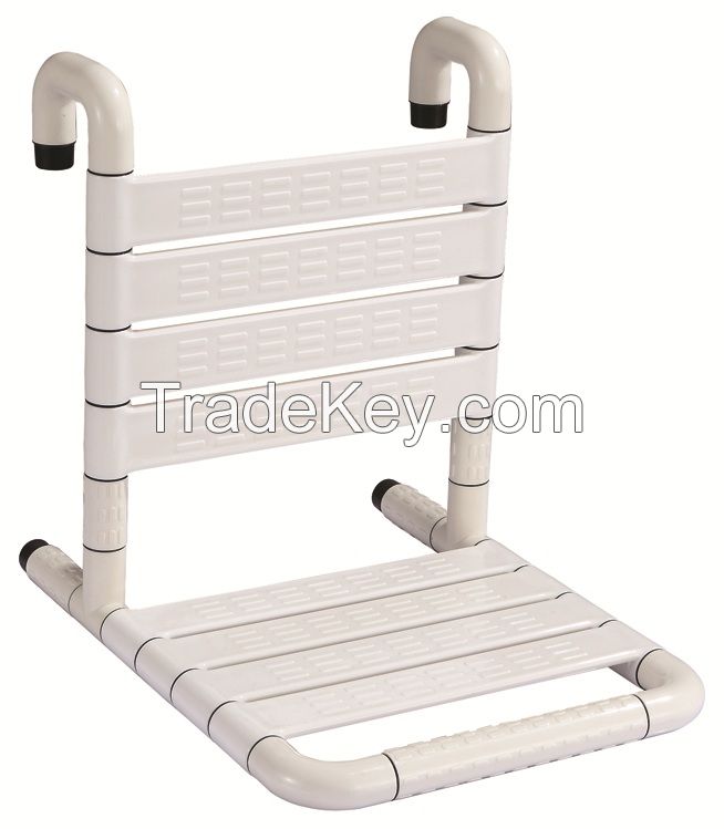 Hanging shape shower chair,Nylon hanging shower seat