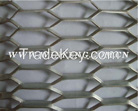 Superior quality hexagonal pattern aluminium expanded mesh 