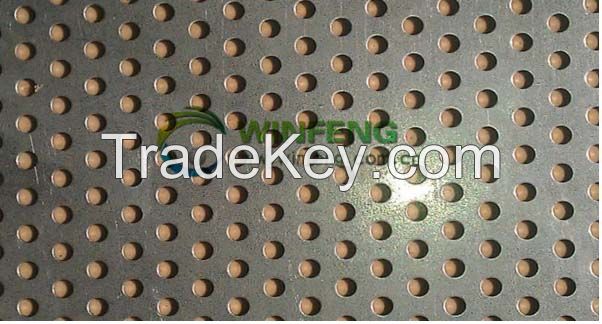 Round Hole Shape and Perforated Technique perforated metal mesh