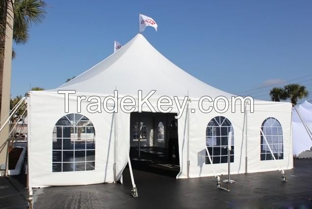 Awning tent,economical and durable aluminum PVC outdoor warehouse tent