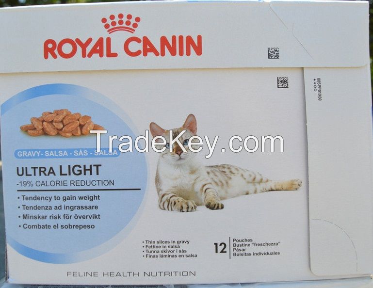 Royal Canin Utra Light Wet  Cats  Food 12x85g