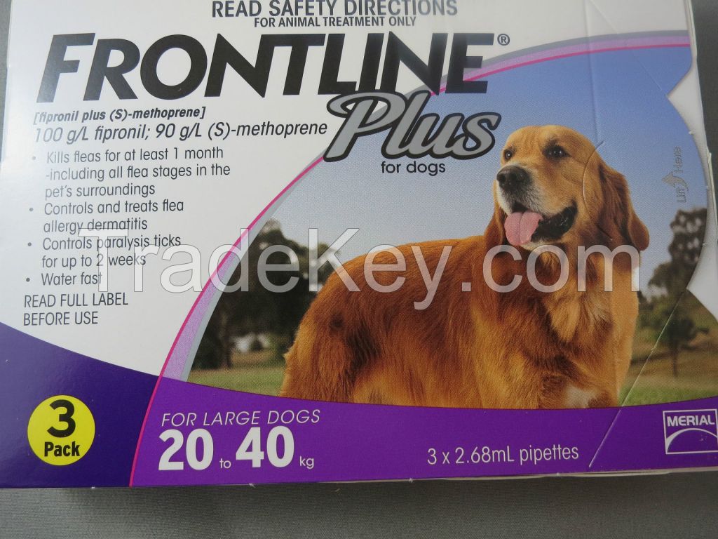 Frontline Plus for Pest and Ticks Control Large  dogs 20-40kg