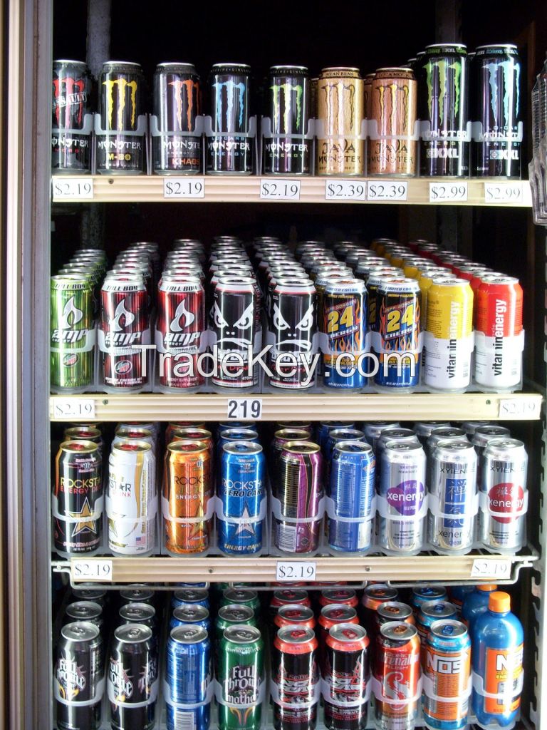 Strong  Energy Drinks Available