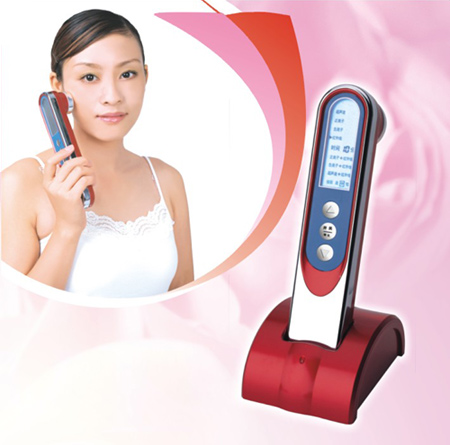 Ultrasound and Ion Beauty Instrument