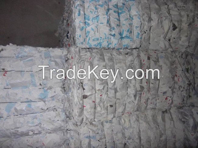 Hard White Envelope Cuttings( HWEC) Waste Papers