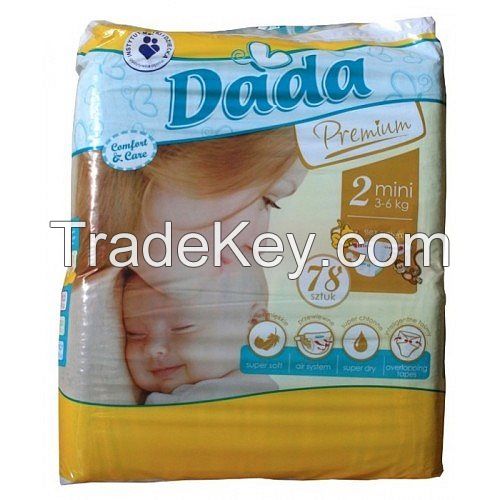100% Quality Soft Da-da  baby Diapers