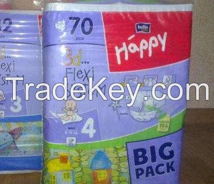 Quality  Pure Cotton Hap-py  baby Diapers
