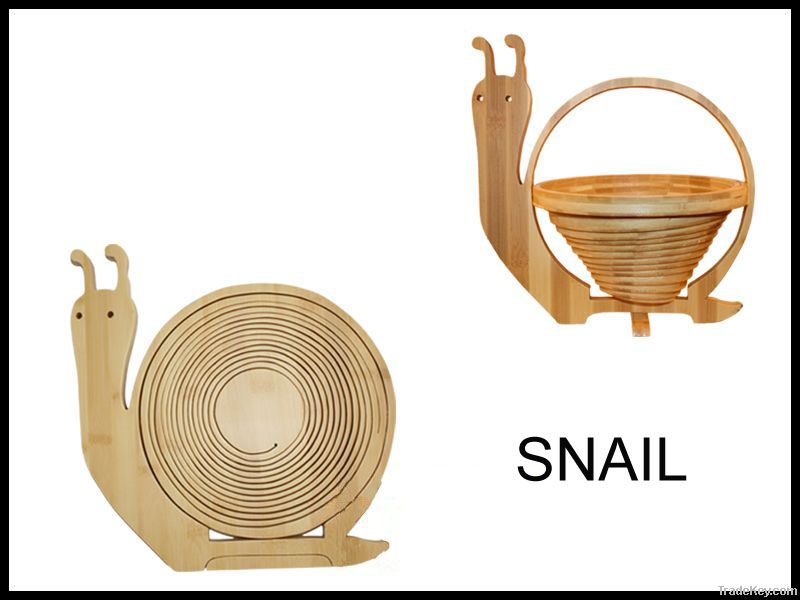 folding fruit basket (snail shape)