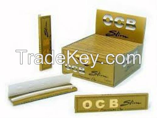 100% Pure OCB GOLD Premium Kingsize Smoking Slim Papers