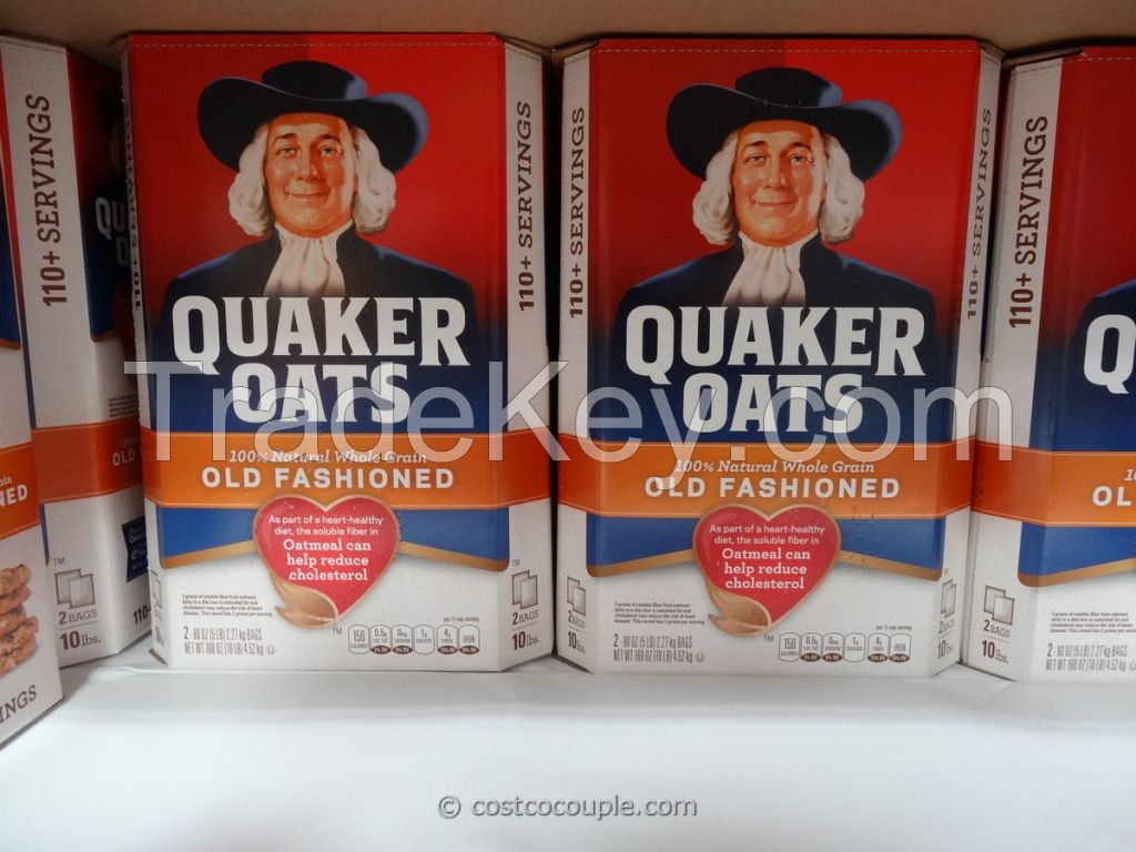 100% Natural Whole Grain Old Fashion Quaker oats