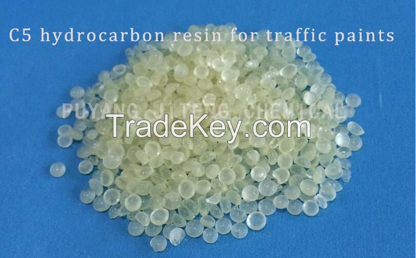 C5 hydrocarbon resin especially for hot melt road marking