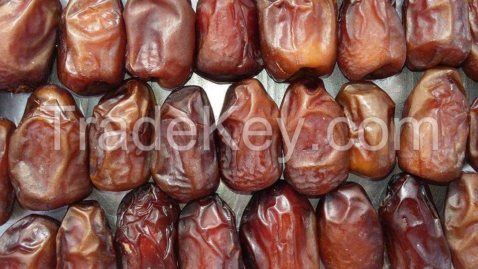 Semi dried dates, class A quality