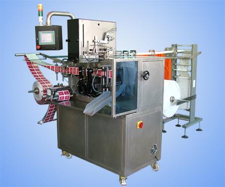 Wet Tissue Folding &amp; Packing (Single Sachet) Machine