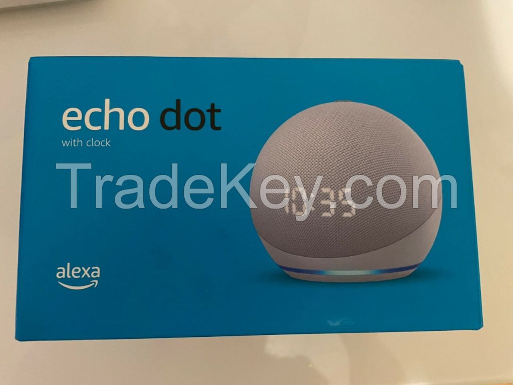 Original Alexa Echo Dot 4th Generation Smart Speaker With Alexa Available For Sale With Complete Accessories At Great Price