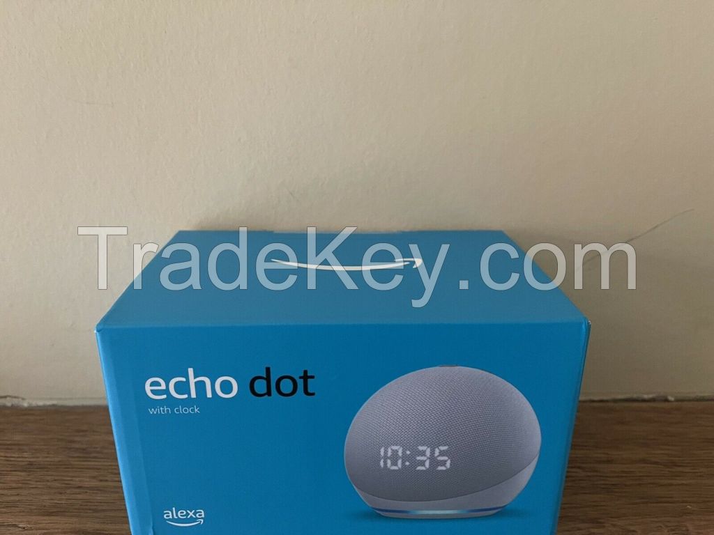 Original Alexa Echo Dot 4th Generation Smart Speaker With Alexa Available For Sale With Complete Accessories At Great Price