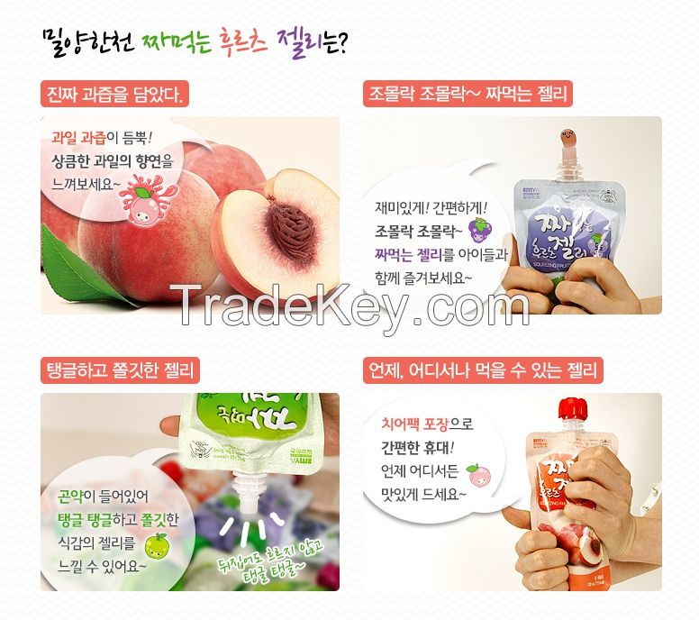 Fruit Water Jelly Drink Set