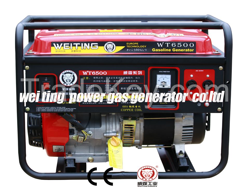 WT 6500 gasoline generator 5.0 - 5.5KW 13hp 