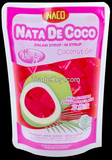 INACO Nata de Coco In Syrup SP 360 Gr