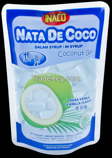 INACO Nata de Coco In Syrup SP 360 Gr