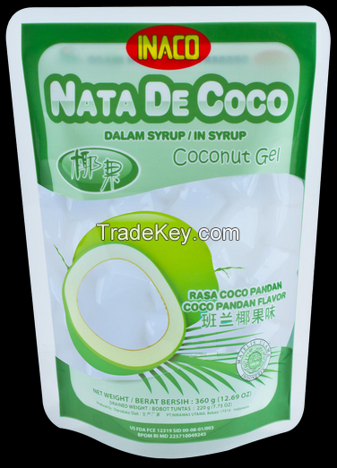 INACO Nata de Coco In Syrup SP 360 Gr