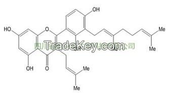 3'-Geranyl-3-prenyl-5,7,2',4'-tetrahydroxyflavone