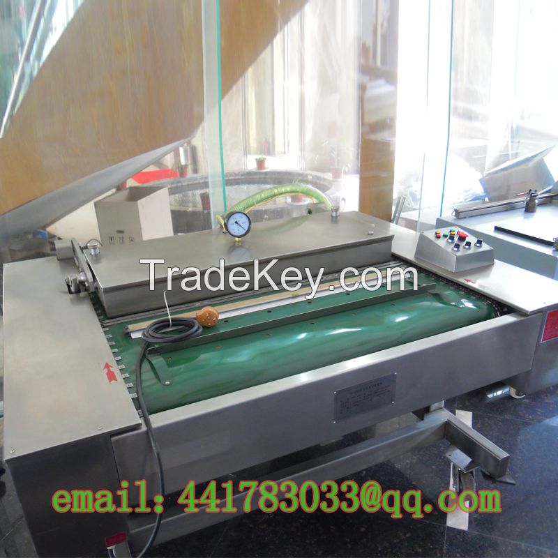 DZ1000C continuous vacuum sealer Large food vacuum packaging machine Meat vacuum machine