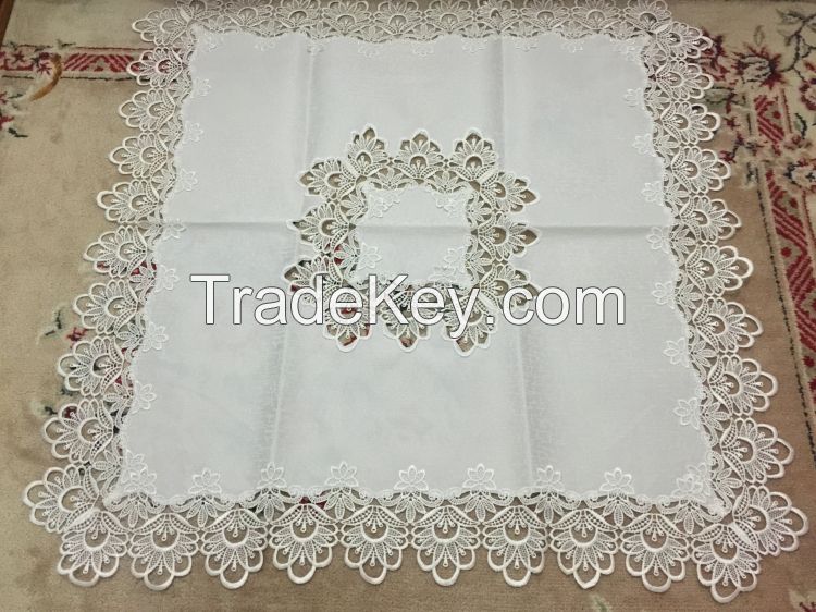 Modern design Embroidered Table Cloth