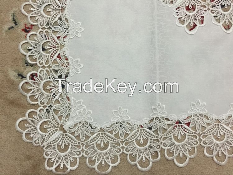 Modern design Embroidered Table Cloth