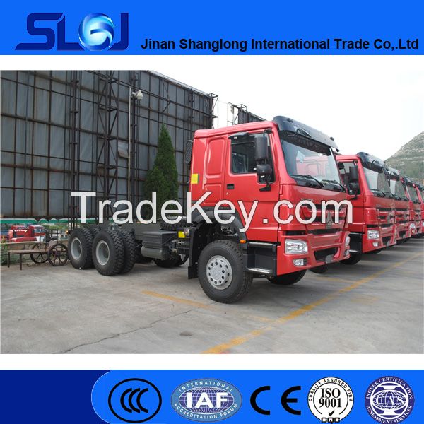 Sino trucks howo 6x4 tractor head truck