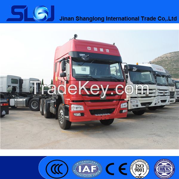 Sino trucks howo 6x4 tractor head truck