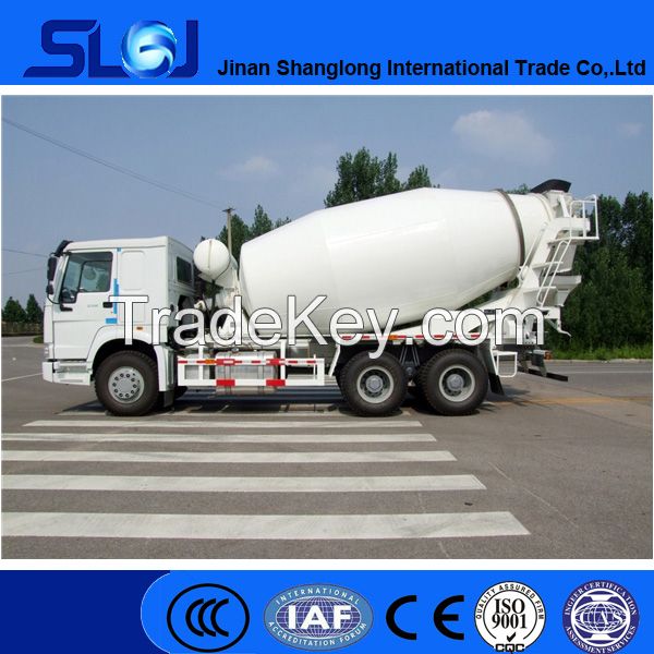 Brand new 10 wheel sinotruck howo concrete mixer truck 6x4 for sale