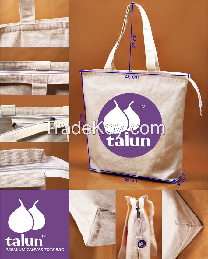 Premium Canvas Jumbo Tote Bag - ready for heavy duty daily use