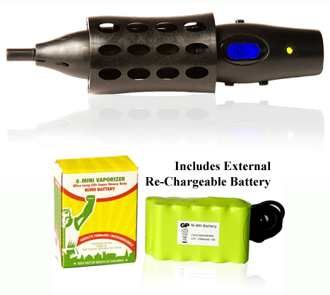 Vapir Oxygen Mini Vaporizer + External Re-Chargeable Battery