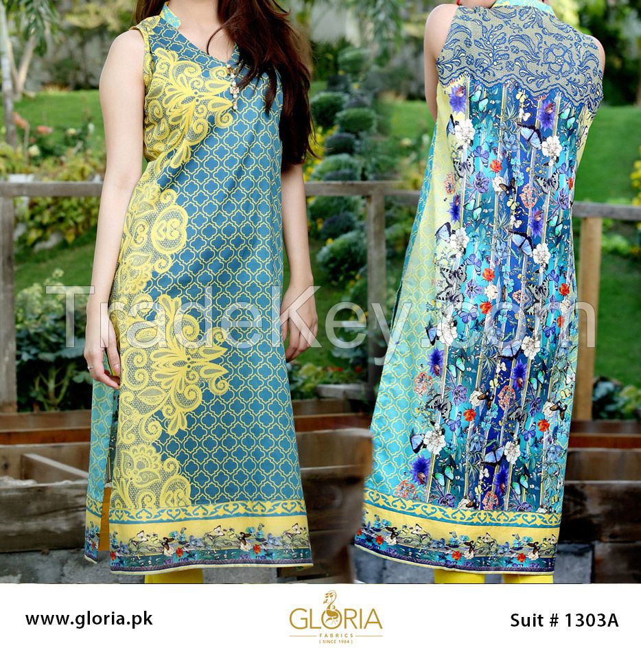 Gloria Digital Printed Lawn Shirt / Kurti Collection