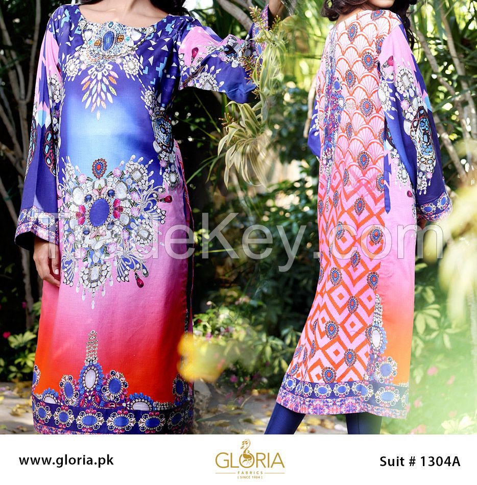 Gloria Digital Printed Lawn Shirt / Kurti Collection