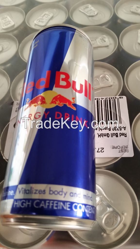 250ml Complex Red Energy Drinks Available From Austria