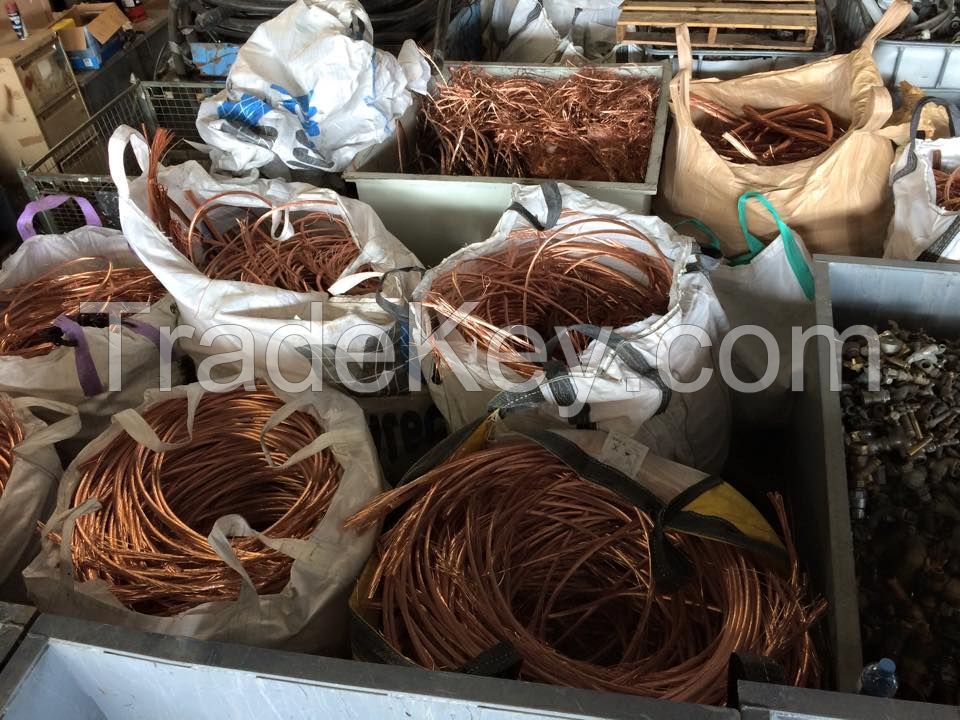 High purity Copper Wire Scrap copper scrap Millberry Copper 99.99% factory price