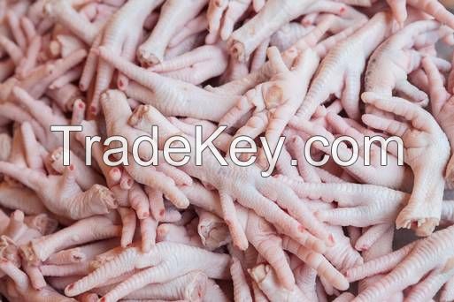 Frozen HALAL Quality Processed Grade A Frozen Chicken Feet and Paws