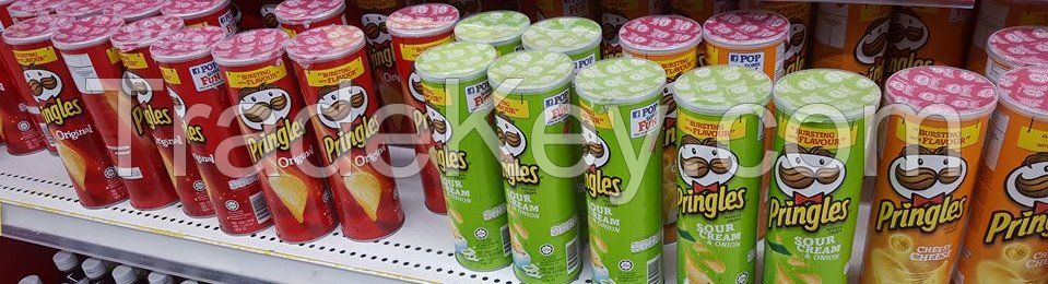 PRINGLES,Lays, Doritos, Pringles, Raffles Potato chips for sale 