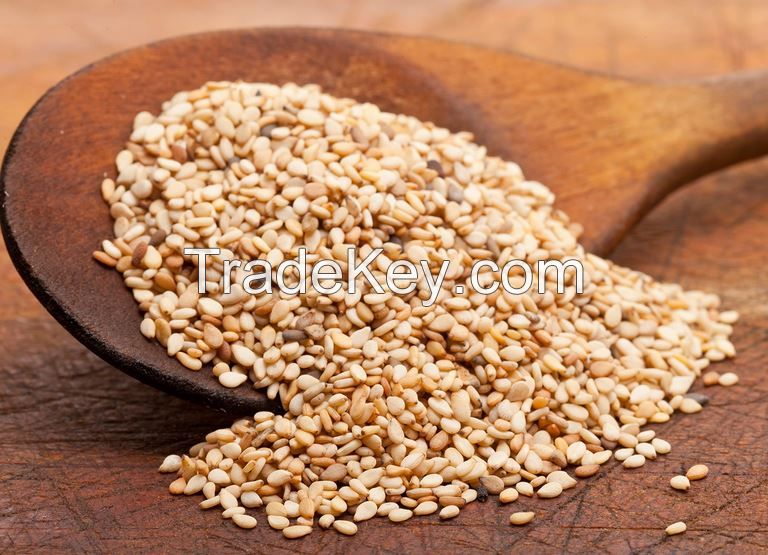 WHITE hulled Sesame Seeds