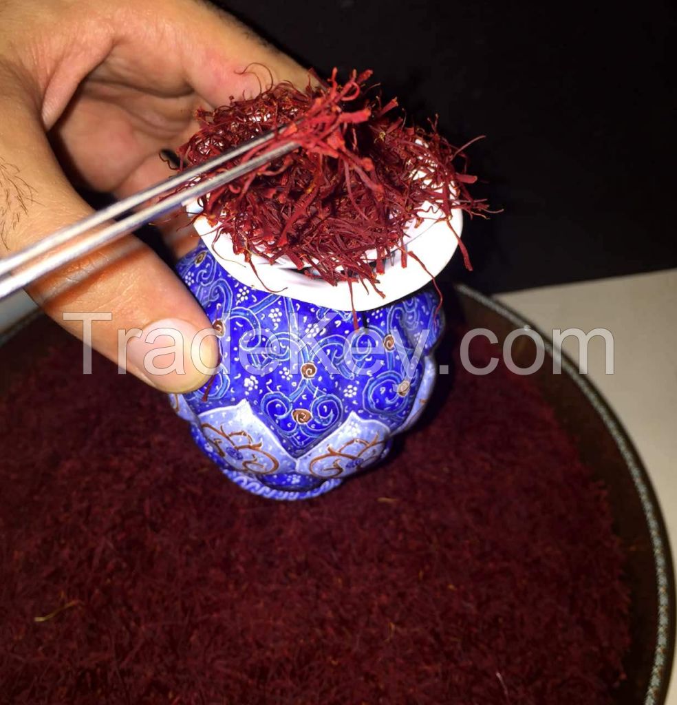 pure saffron from Persia iran A+ quality for better health