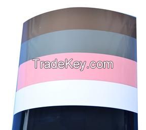 high gloss solid color PVC film