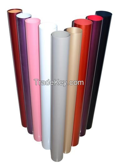 high gloss solid color PVC film