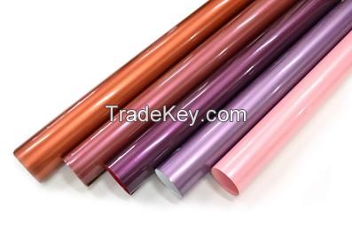 high gloss solid color PVC film