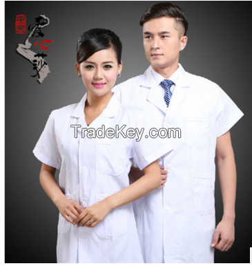 two pocket lab coat 