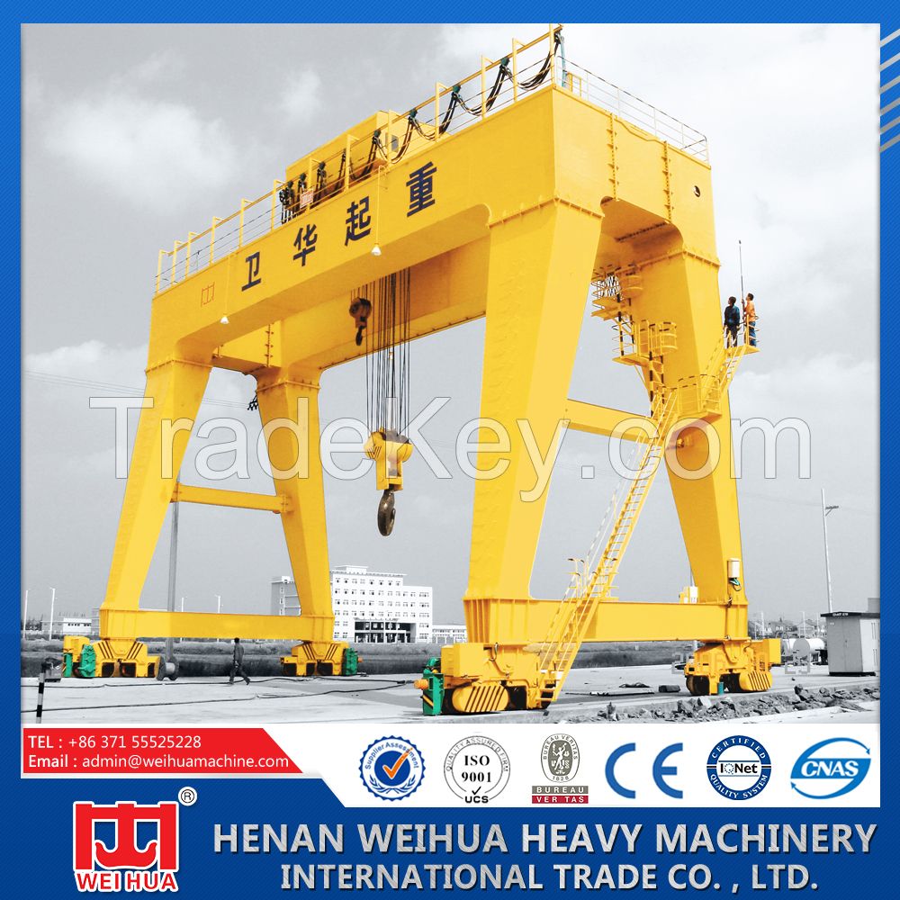 China Manufactured Popular Double Girder A Model Mobile Gantry Crane