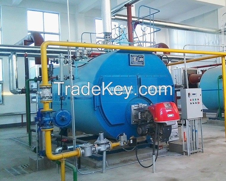 gas oil fired steam boiler