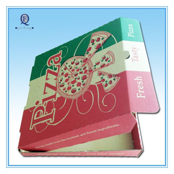 custom 6-18''eco-friendly pizza box/recycle material pizza box from Ch
